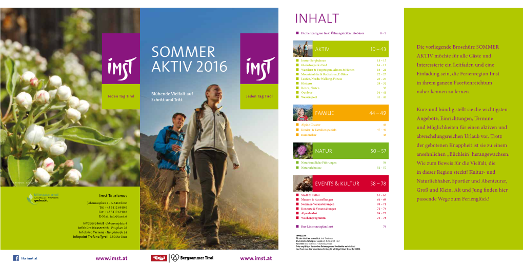 Sommer Aktiv 2016