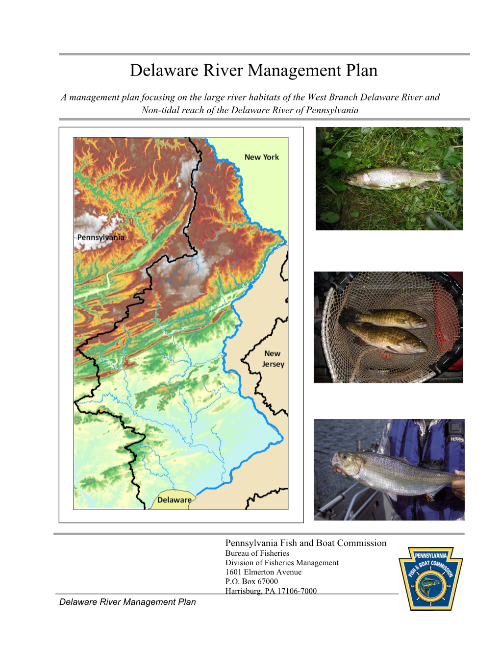 Delaware River Management Plan