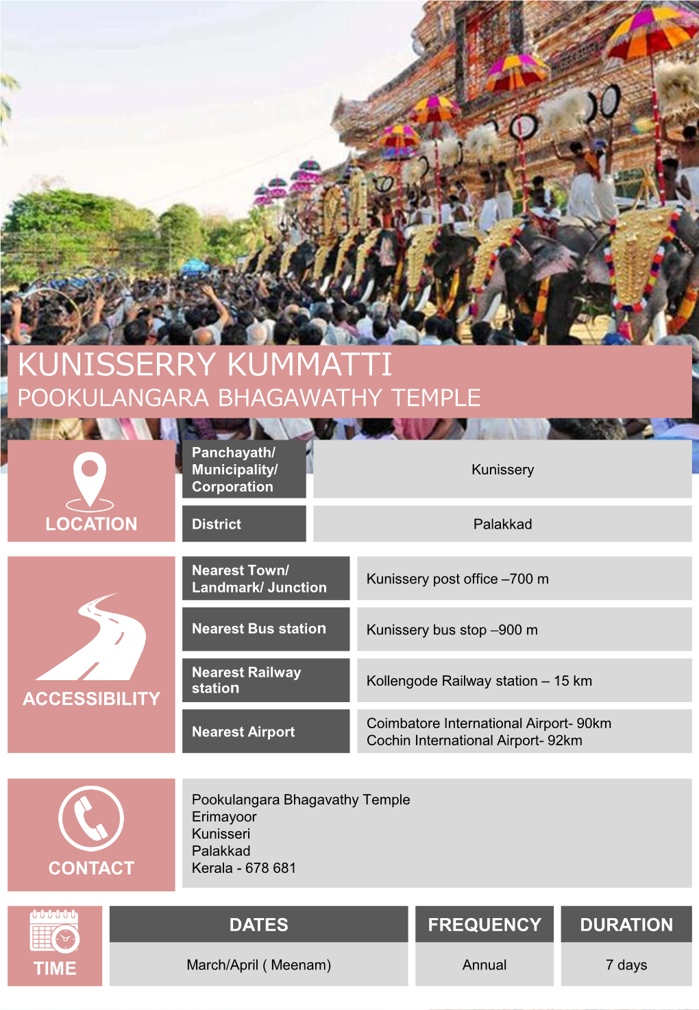Kunisserry Kummatti Pookulangara Bhagawathy Temple
