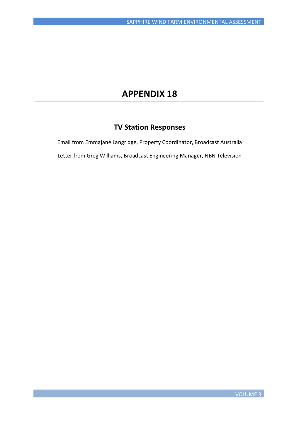 Appendix 18 TV Responses Download