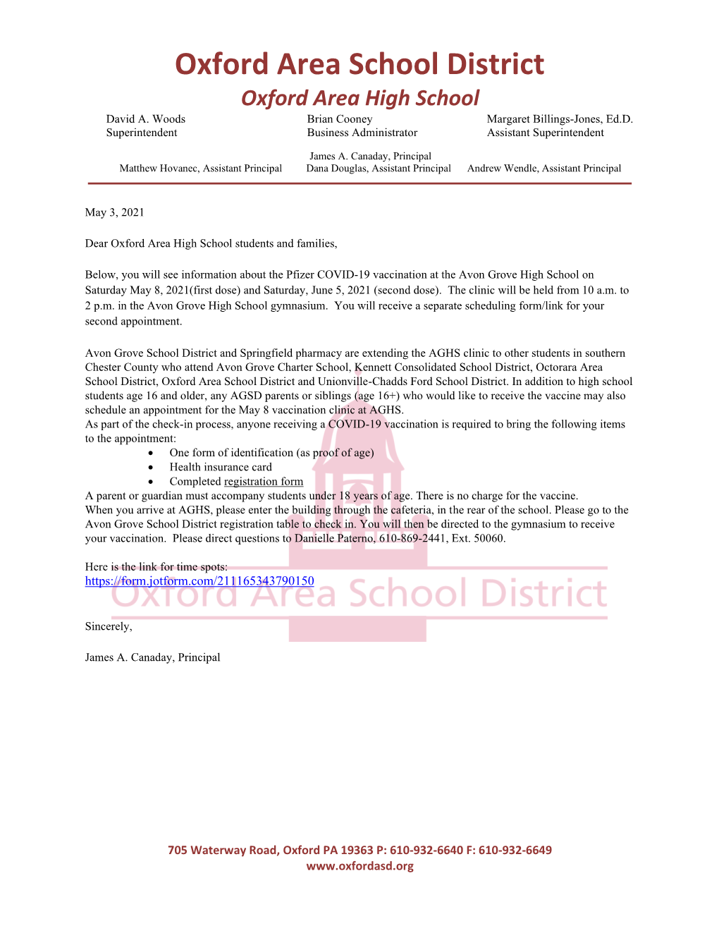 Student Vaccination AGHS.Pdf
