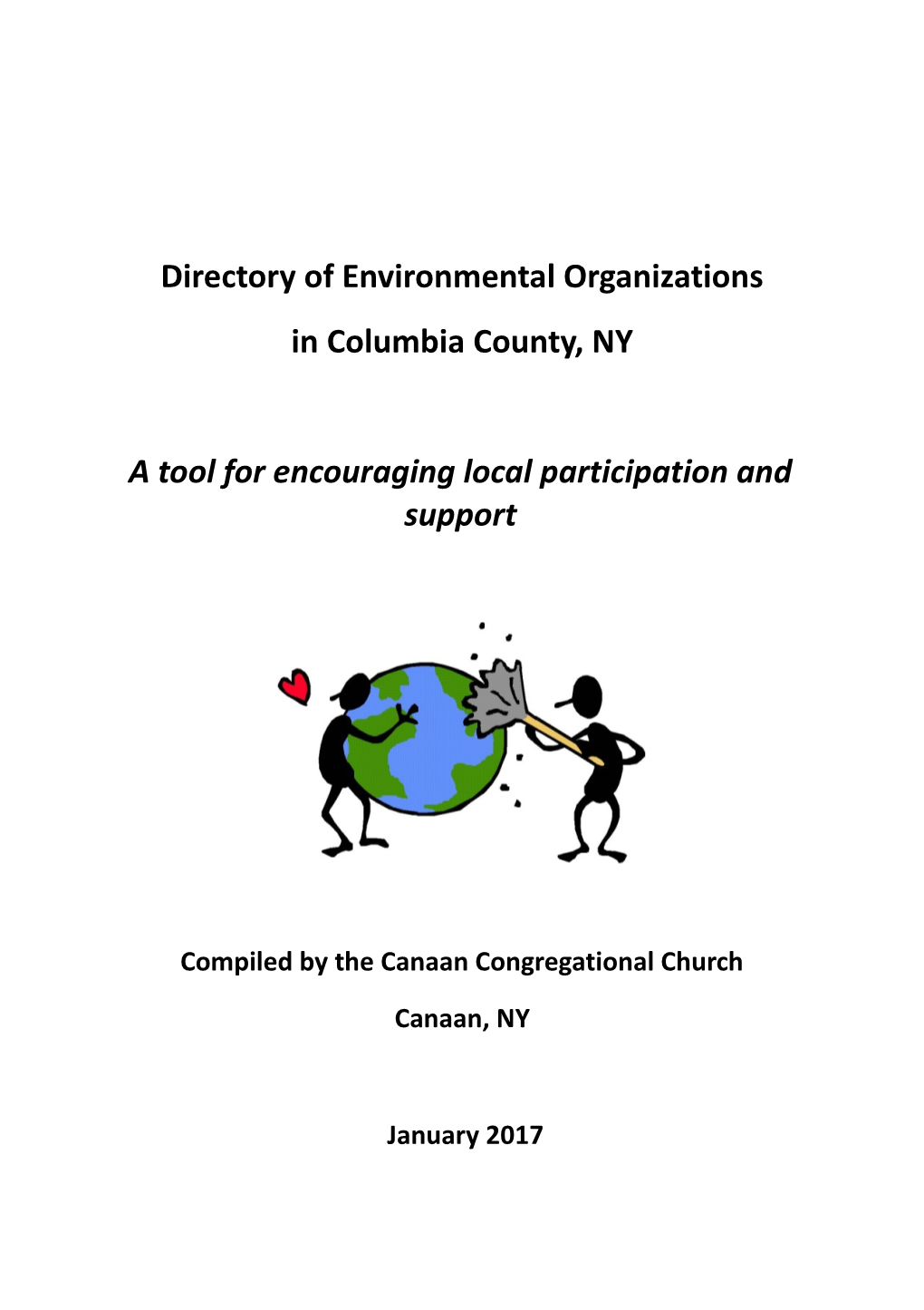 Directory of Environmental Organizations in Columbia County, NY