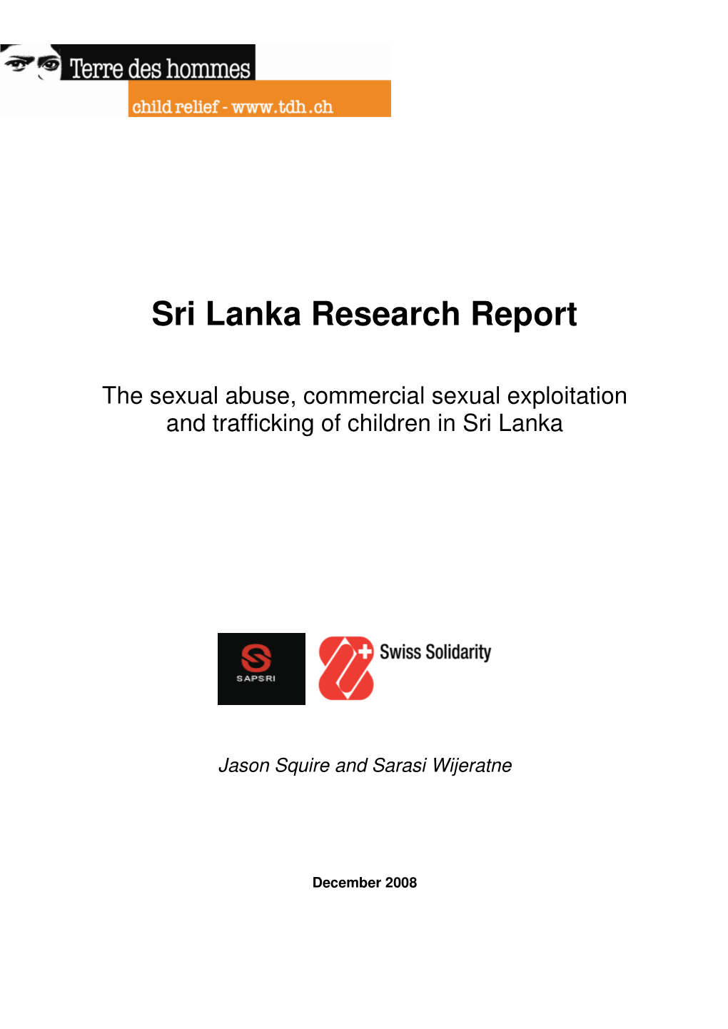 Sri Lanka Research Report