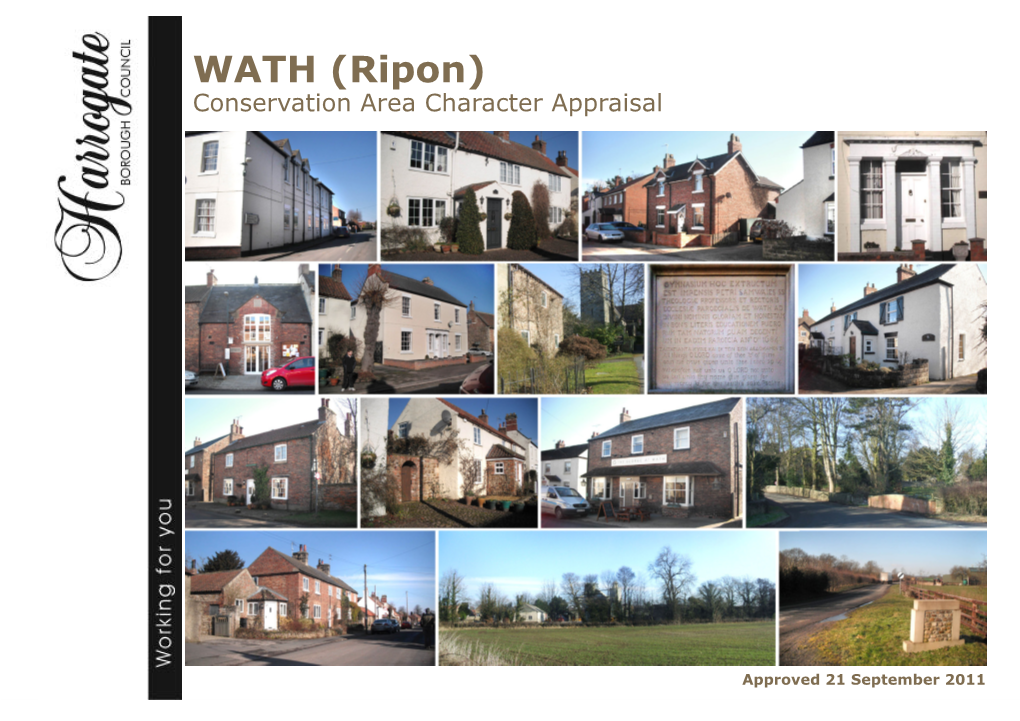 WATH (Ripon) Conservation Area Character Appraisal