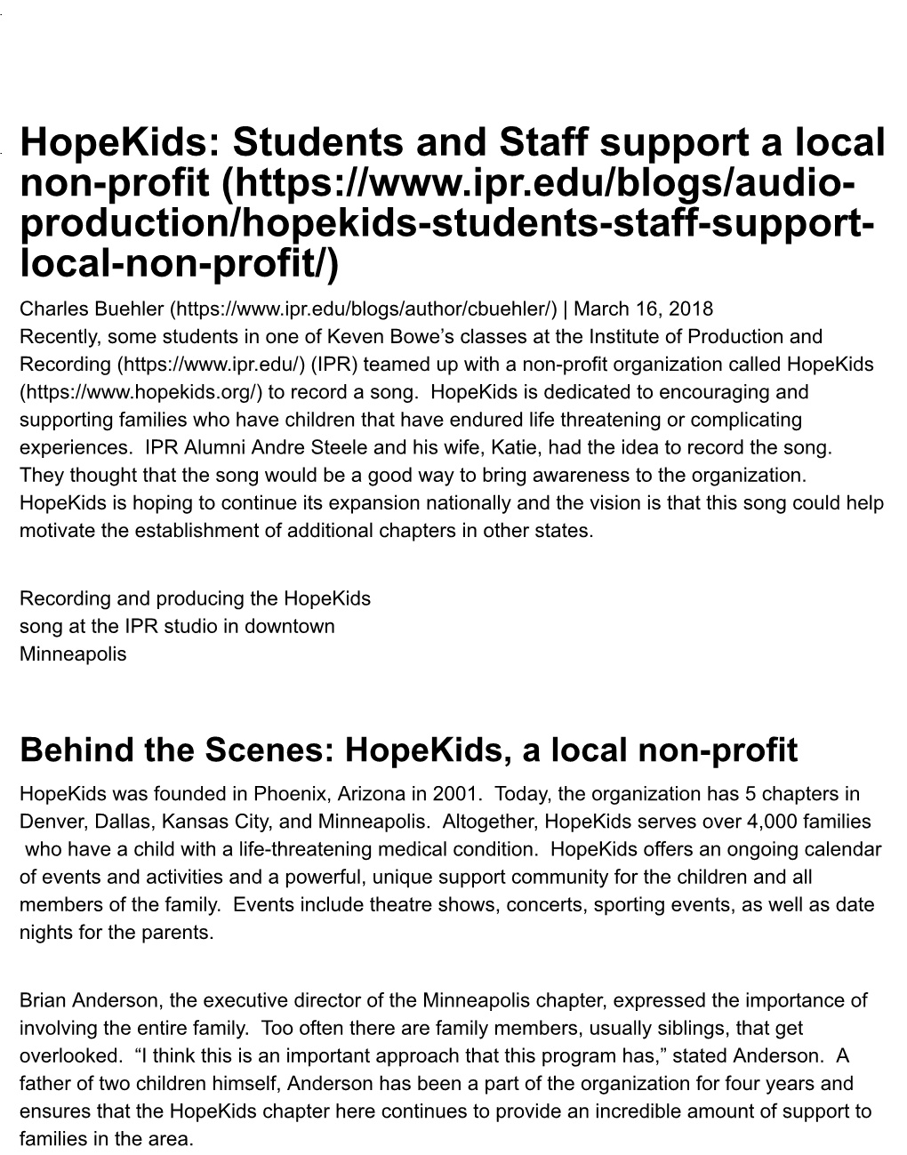 Hopekids-Students-And-Staff-Support-A-Local-Non-Profit-IPR.Pdf