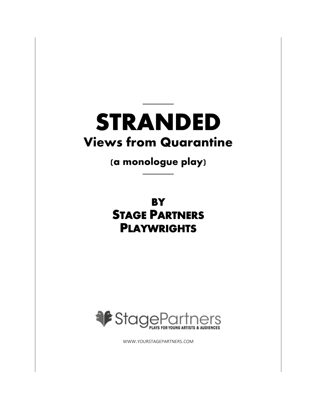 Stranded-Views from Quarantine