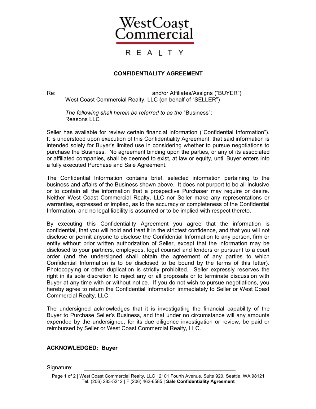 Confidentiality Agreement s4