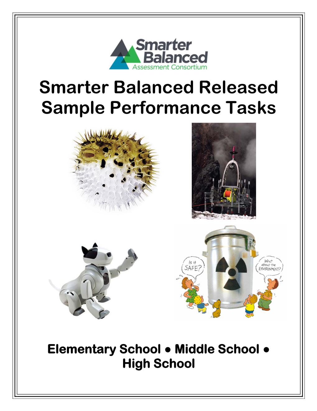 Smarter Balanced Released Sample Performance Tasks