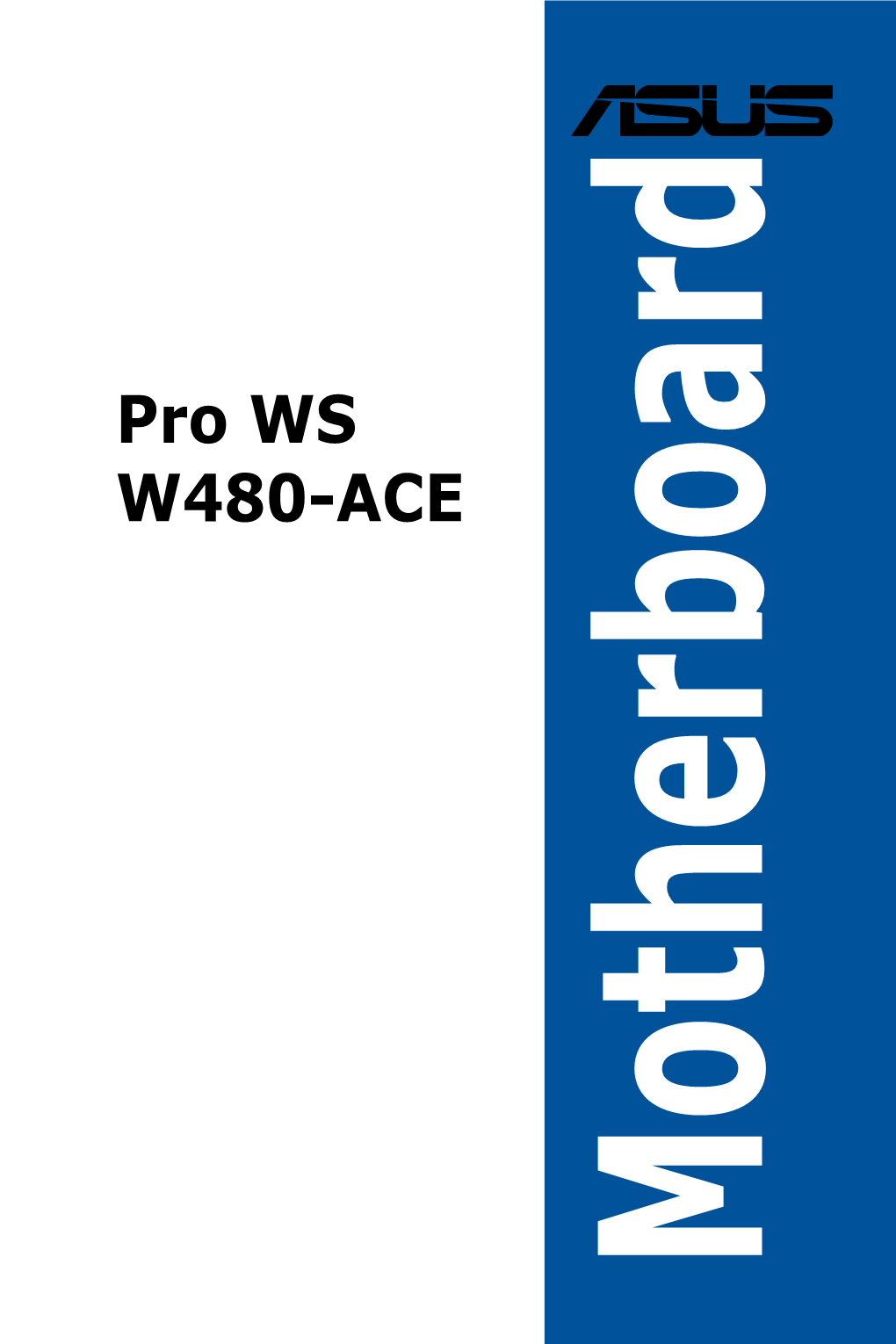 Pro WS W480-ACE Specifications Summary