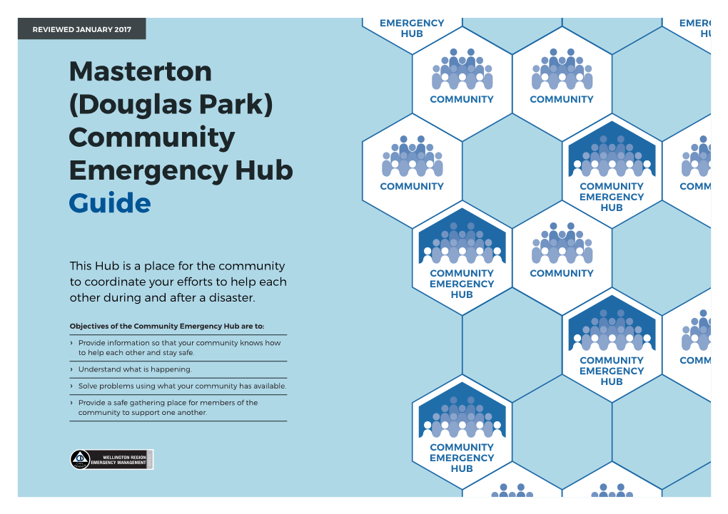 Masterton (Douglas Park) Community Emergency Hub Guide