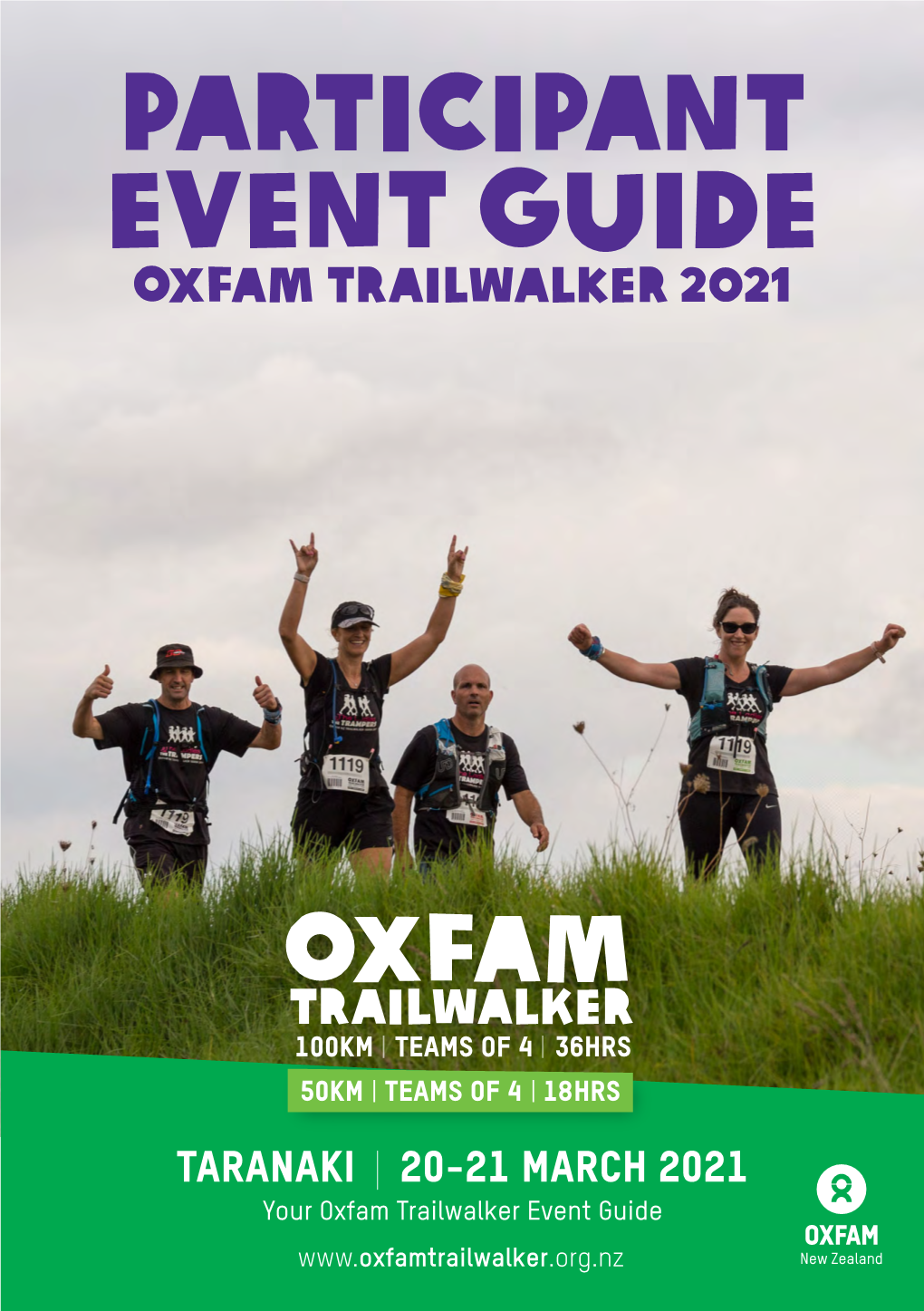 Participant Event GUIDE Oxfam Trailwalker 2021