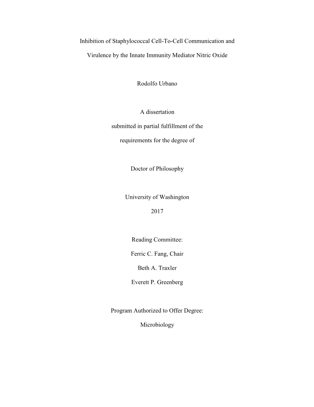 Inhibition of Staphylococcal Cell-To-Cell Communication And