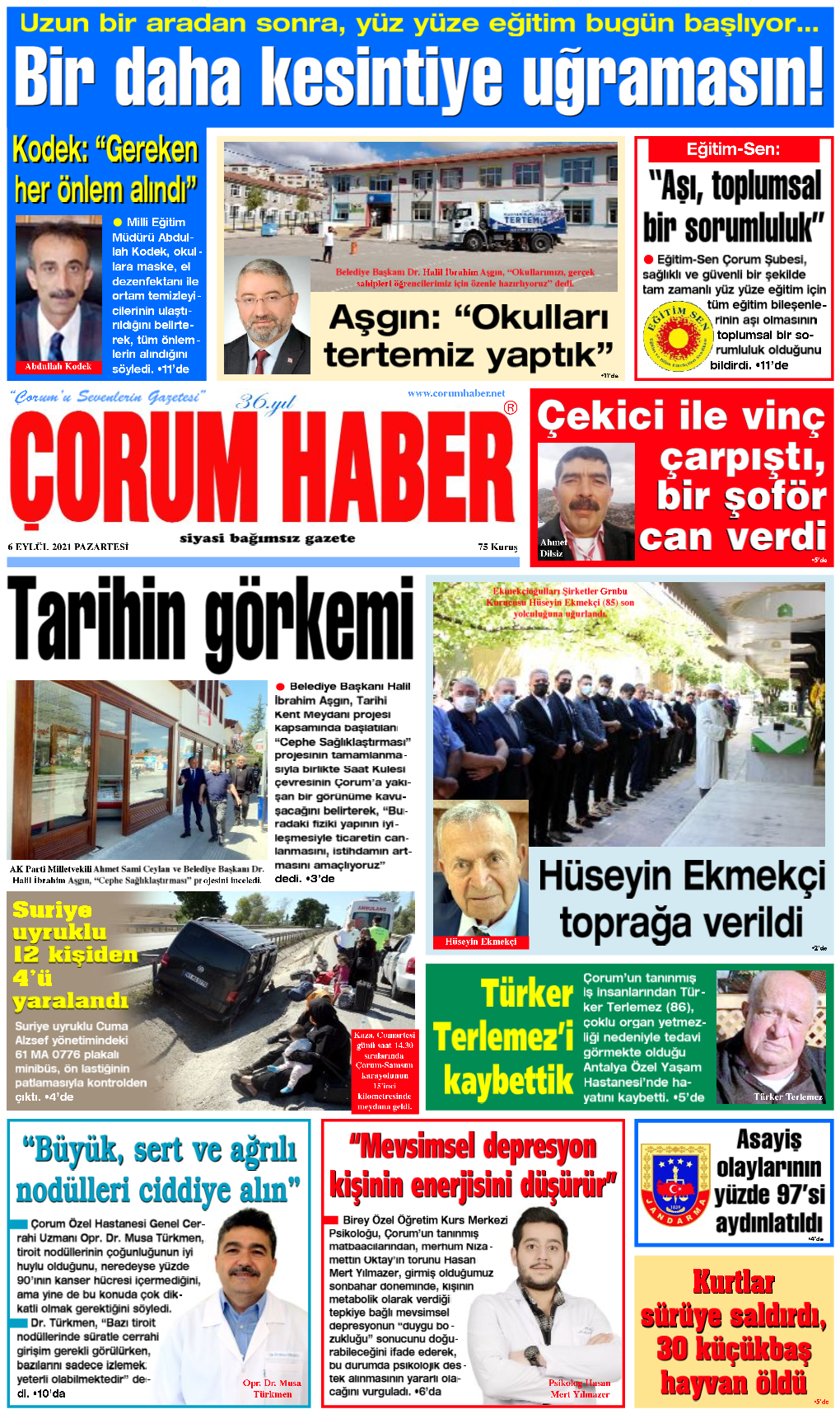 Çorum Haber Gazetesi