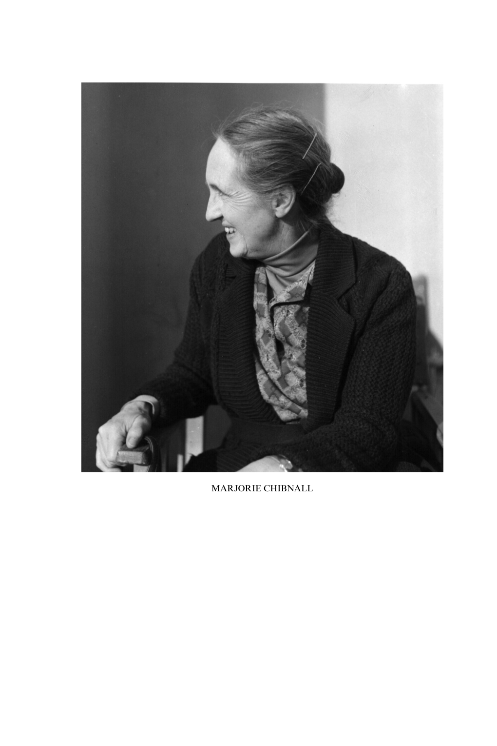 MARJORIE CHIBNALL Marjorie Mccallum Chibnall 1915–2012