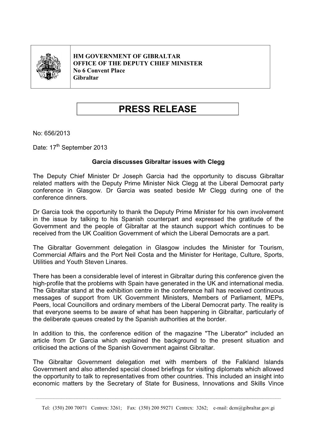 Press Release