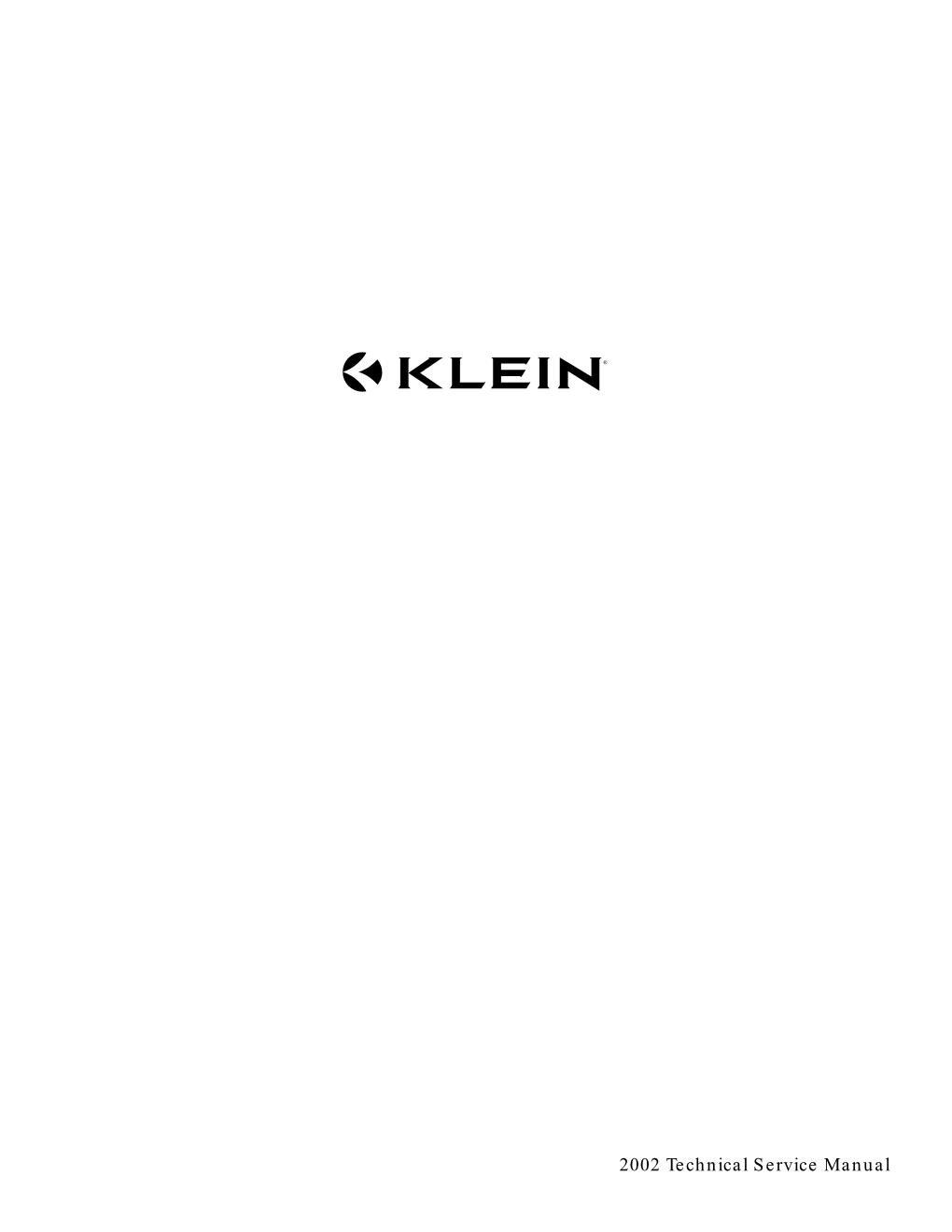 2002 Klein Tech 11.30