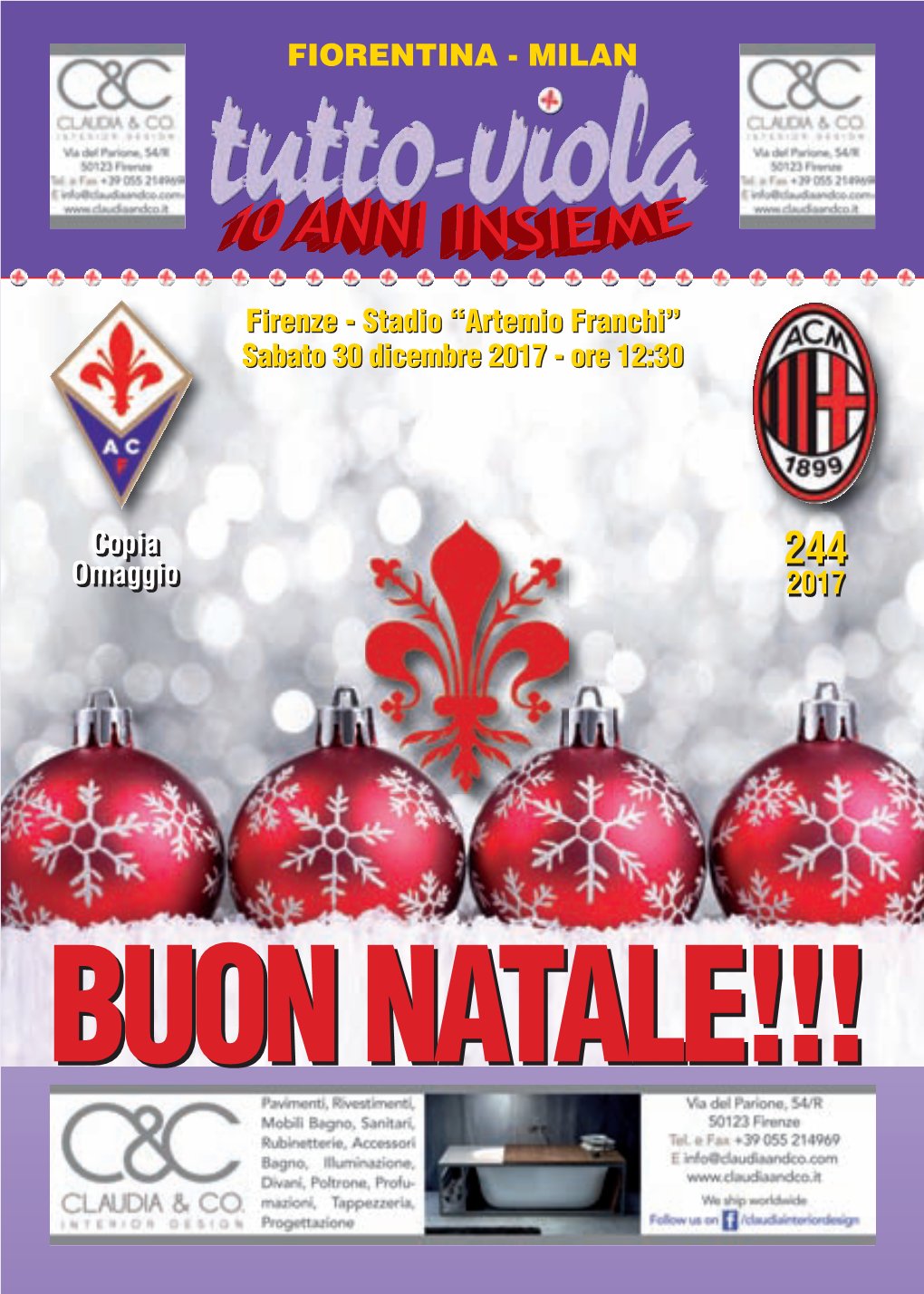 TUTTOVIOLA Milan 244 30 Dic Layout 1