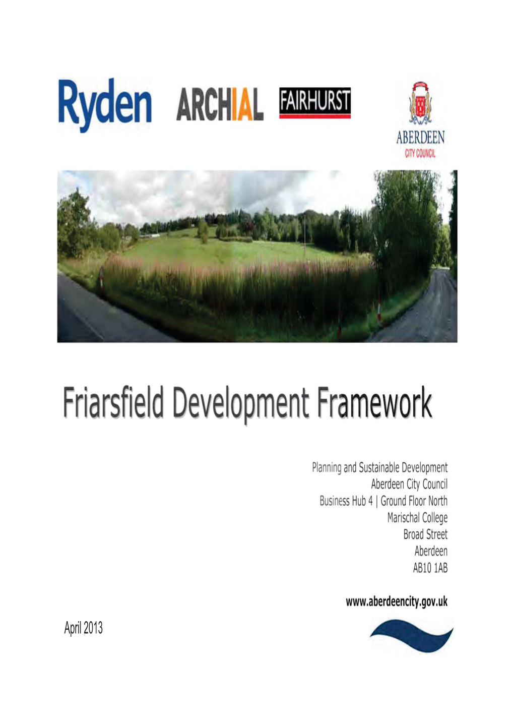 Friarsfield Development Framework.Pdf