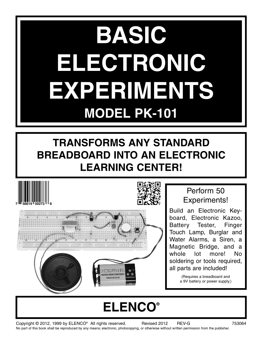 Basic Electronic Experiments Model Pk-101