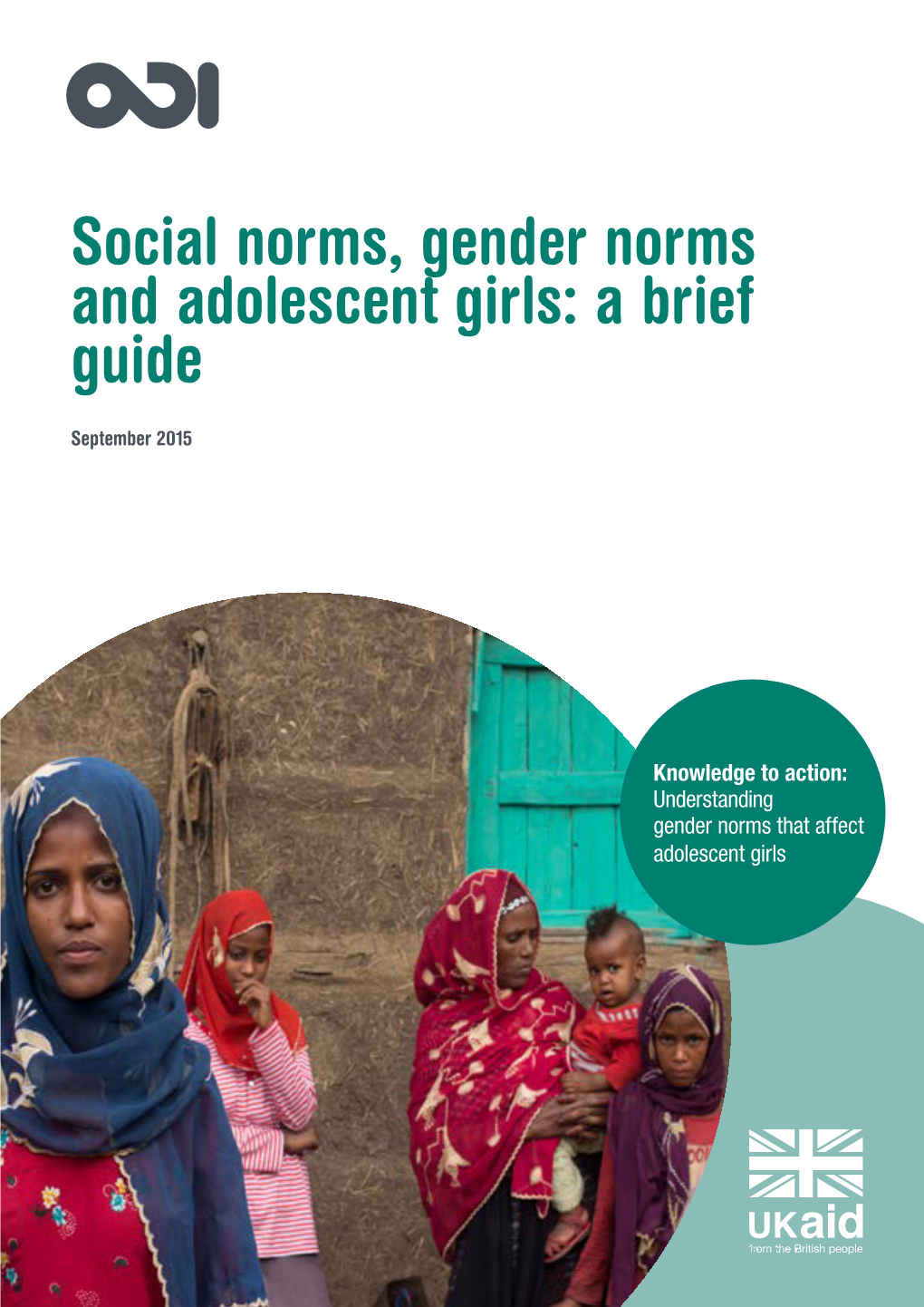Social Norms, Gender Norms and Adolescent Girls: a Brief Guide