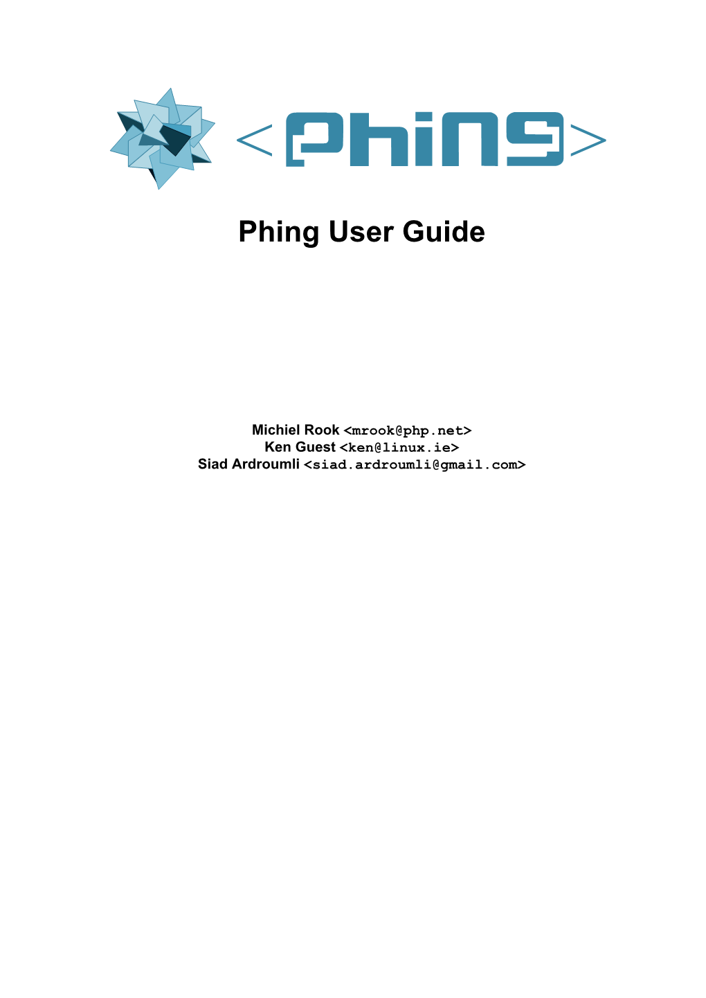 Phing User Guide