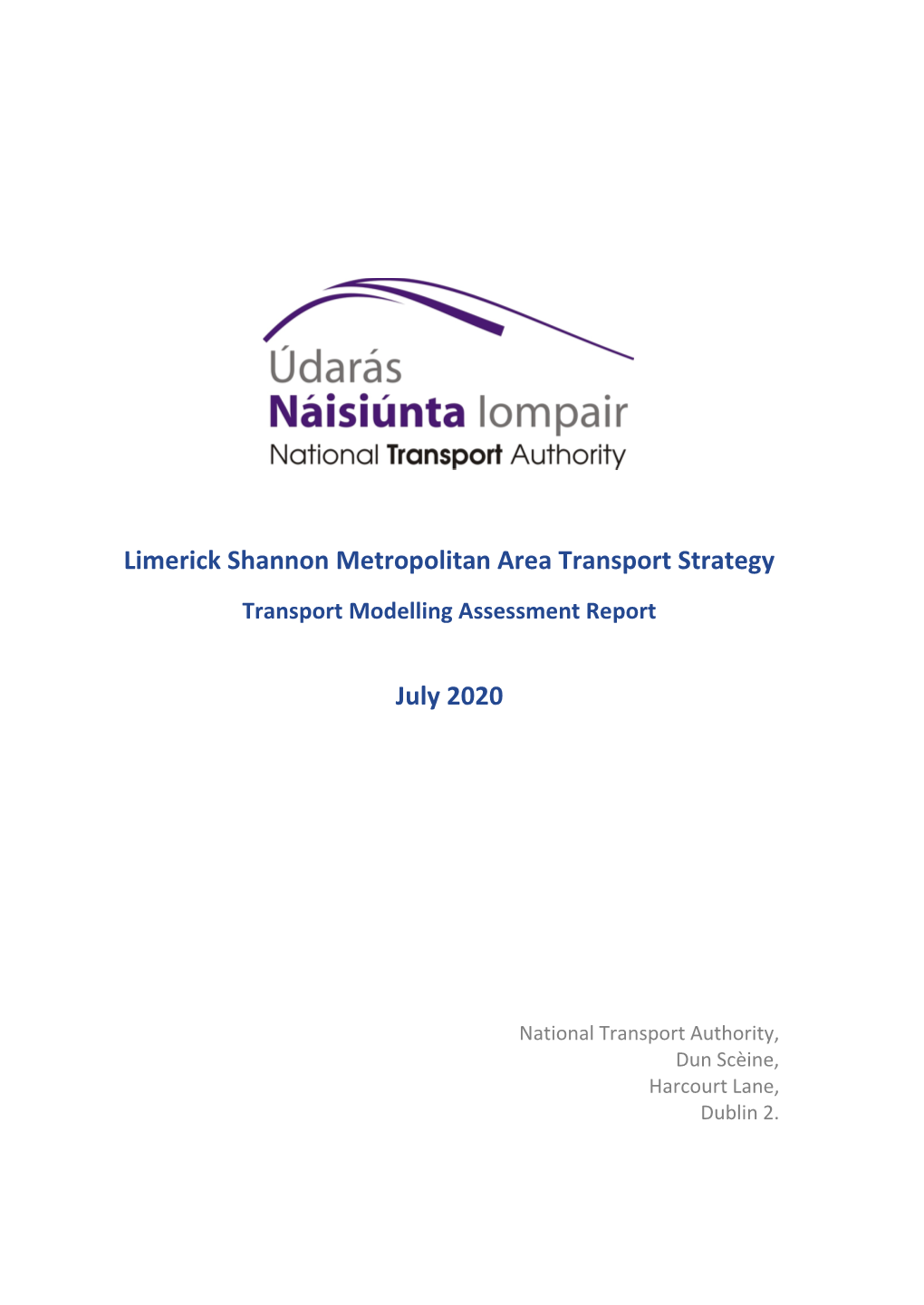 Transport Modelling Assessment Report