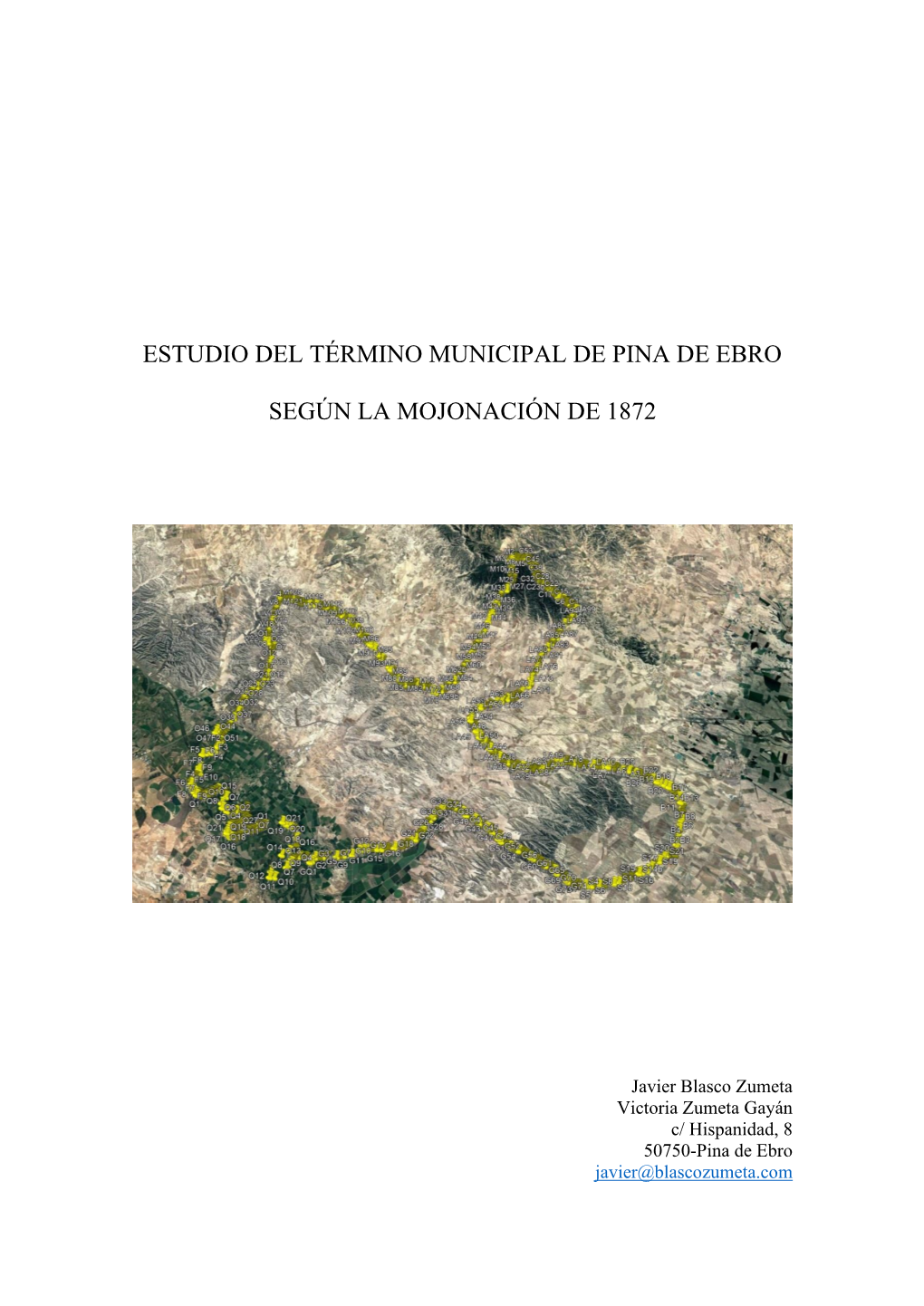 Estudio Del Término Municipal De Pina De Ebro Según La