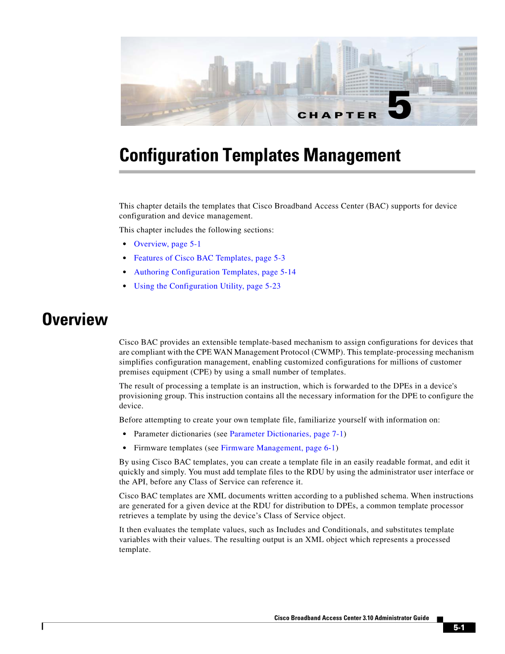 Configuration Templates Management