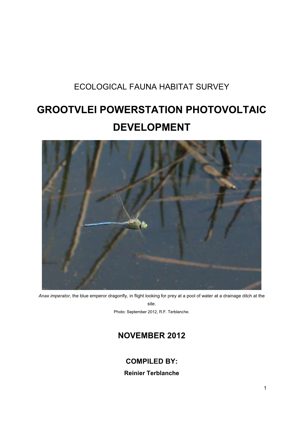Ecological Fauna Habitat Survey