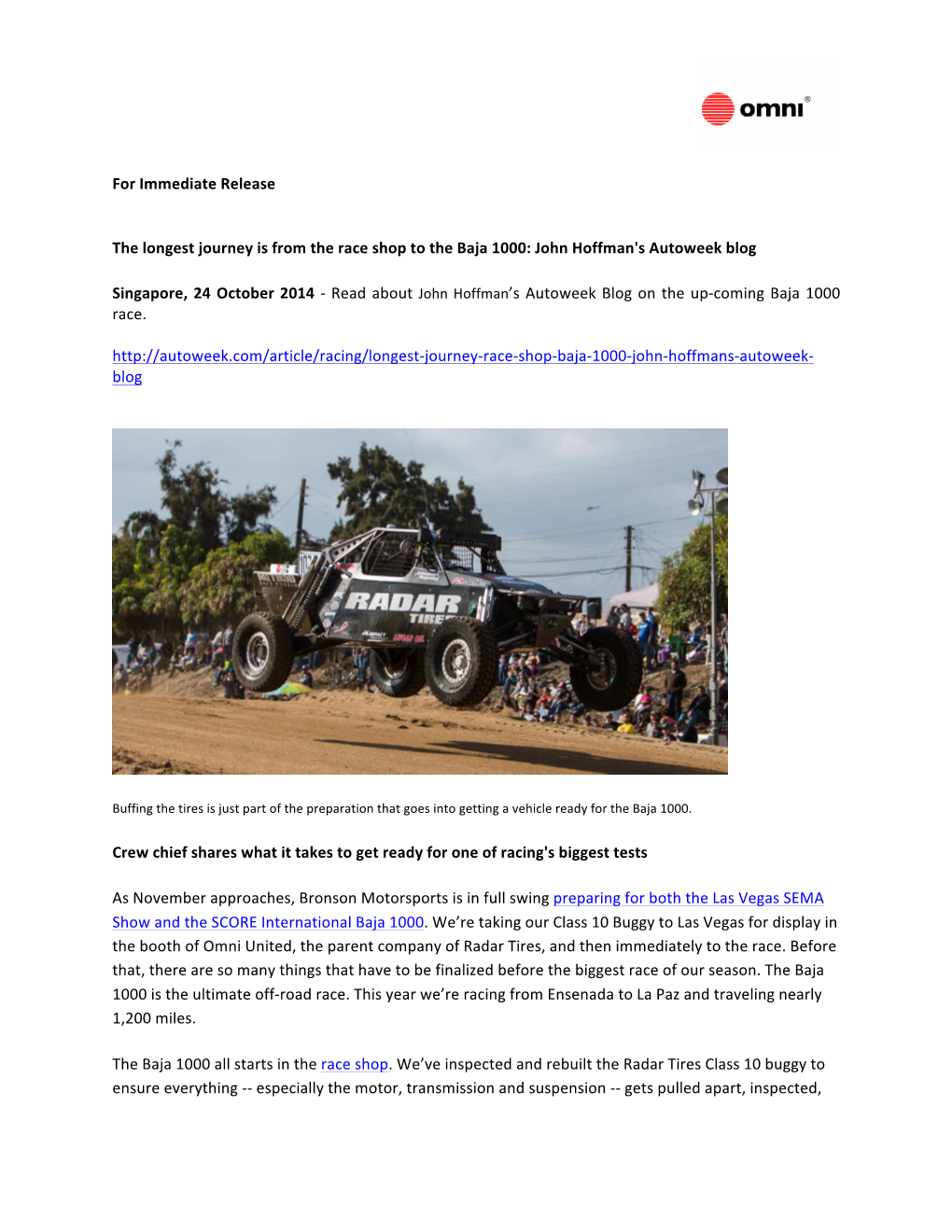 Press Release JH Autoweek Blog 24