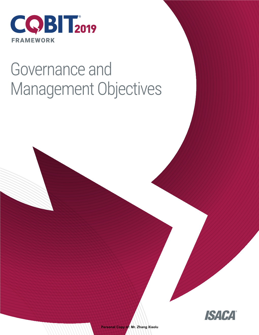 Governance and Management Objectives FRAMEWORK