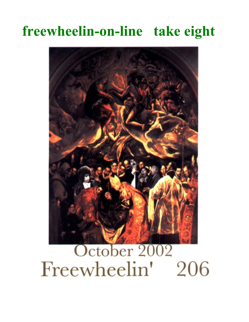 Freewheelin-On-Line Take Eight