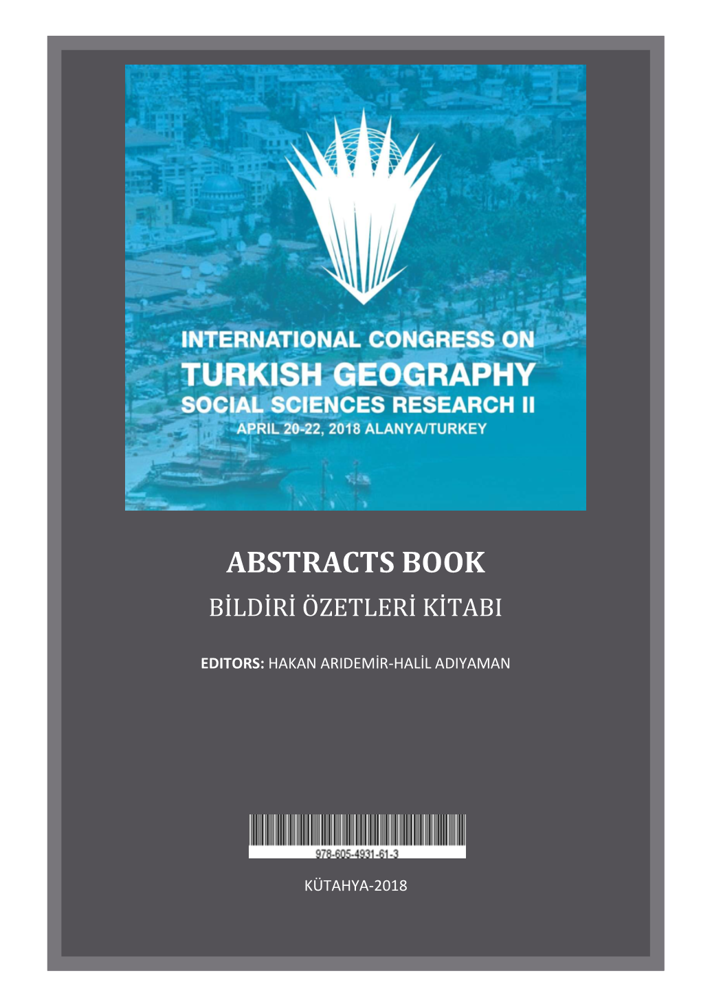 Abstracts Book Bildiri Özetleri Kitabi