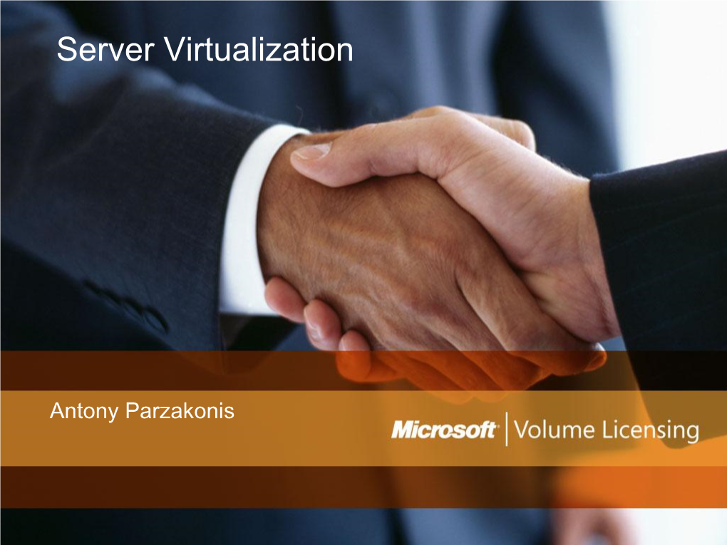 Server Virtualization