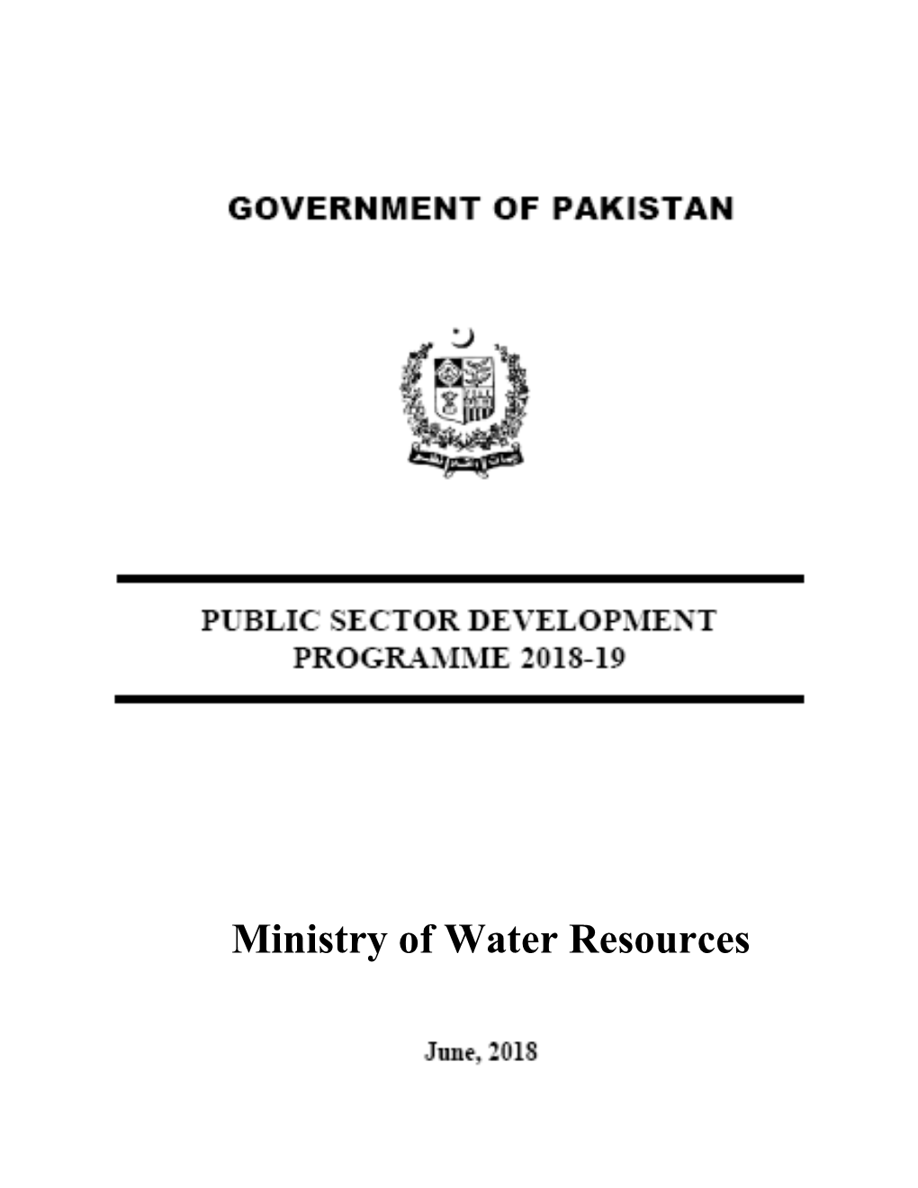 Ministry of Water Resources