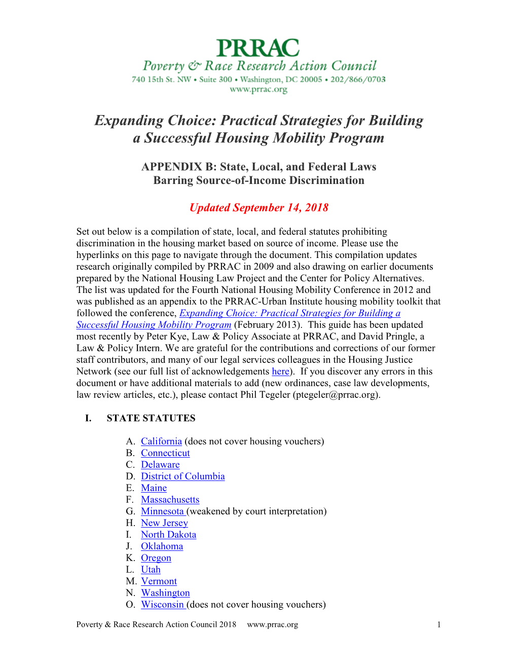 Practical Strategies for Building a Successful Housing Mobility Program