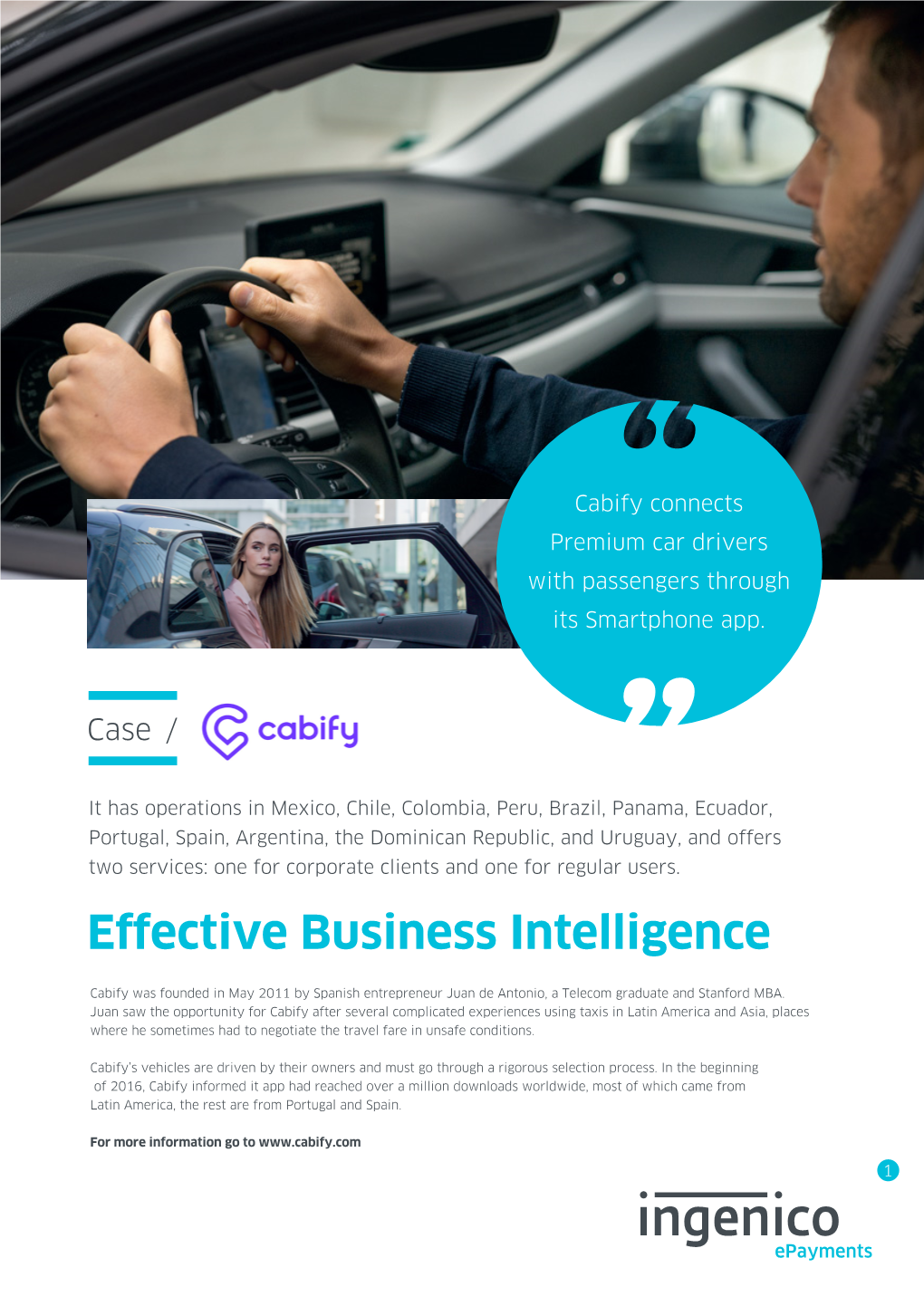 Ingenico Cabify