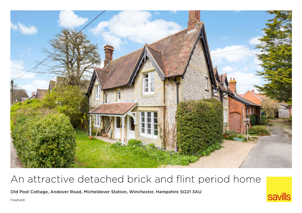An Attractive Detached Brick and Flint Period Home