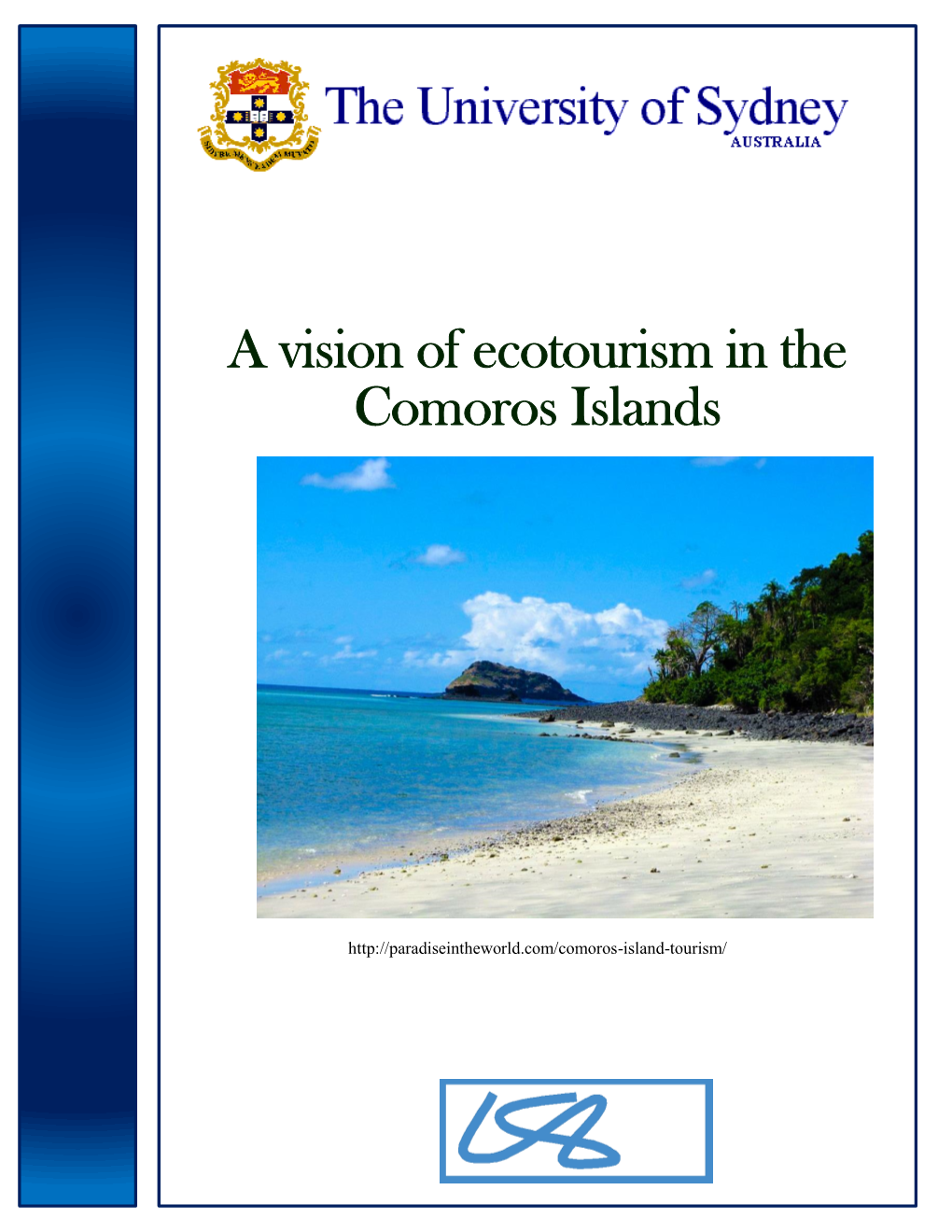 A Vision of Ecotourism in the Comoros Islands