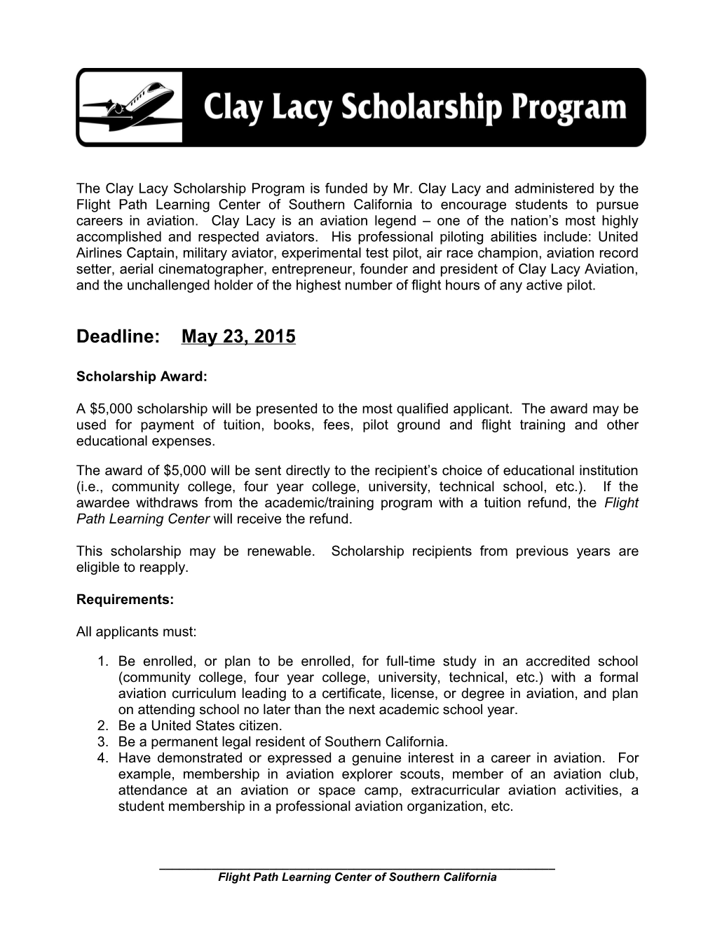 Asne Scholarship Program