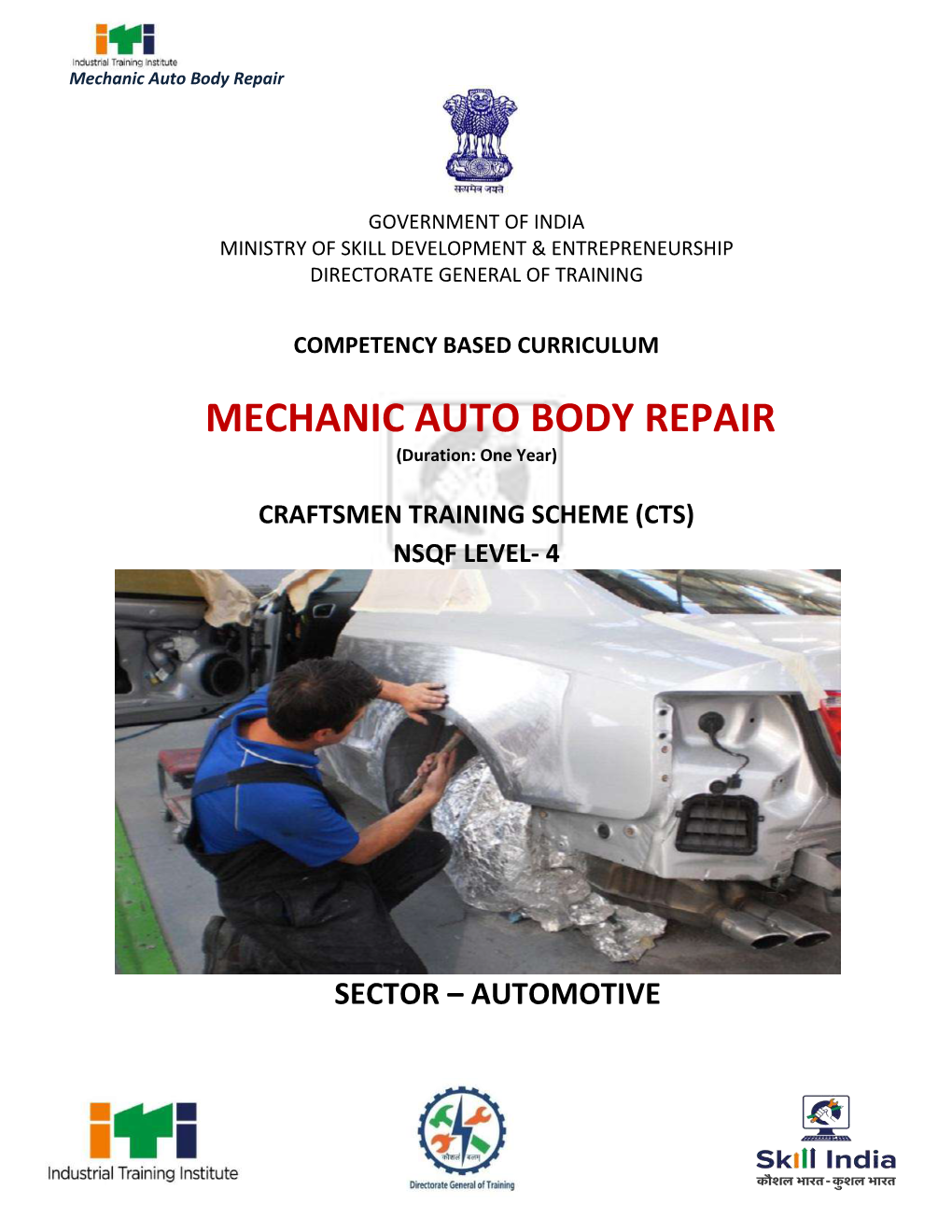 Mechanic Auto Body Repair