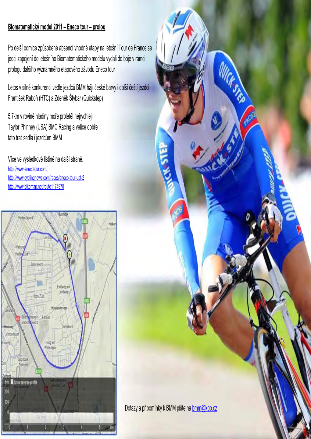 Eneco Tour – Prolog