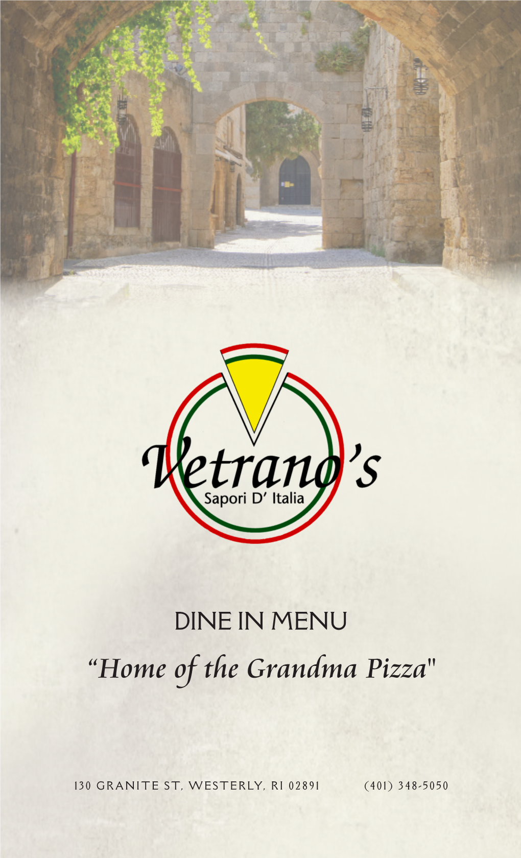 “Home of the Grandma Pizza