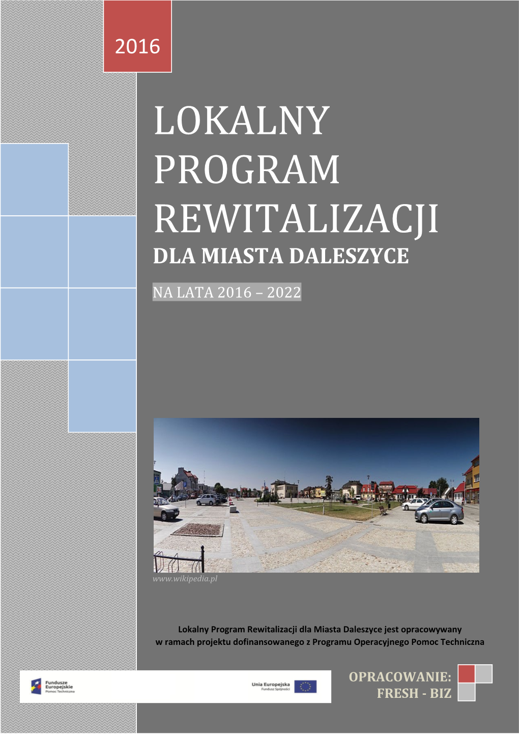 Lokalny Program Rewitalizacji Dla Miasta Daleszyce