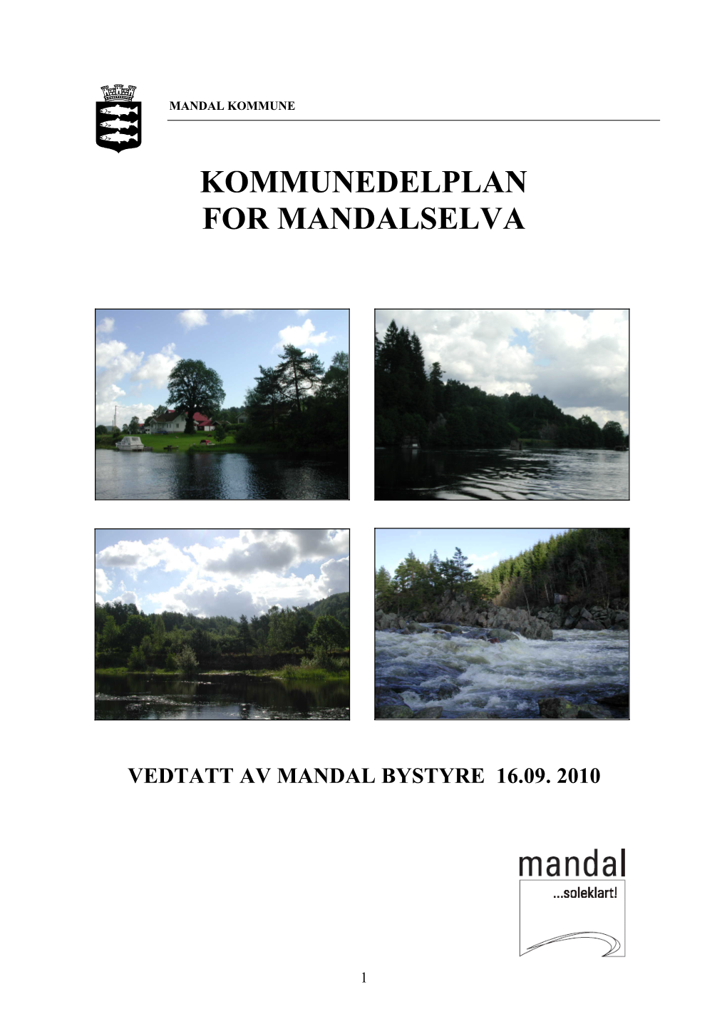 Kommunedelplan for Mandalselva