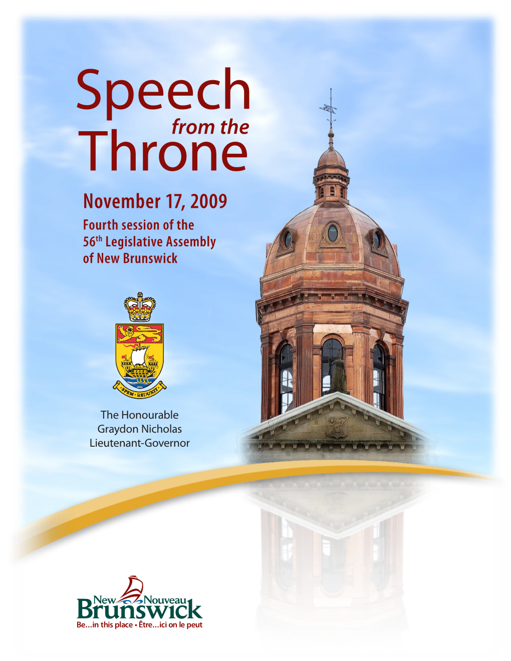 2009 Speech from the Throne