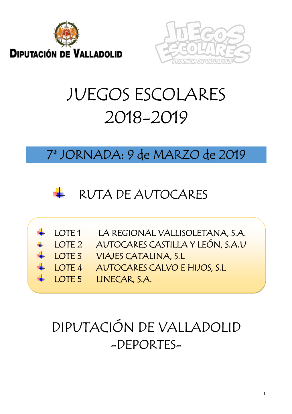 Juegos Escolares Diputación De Valladolid