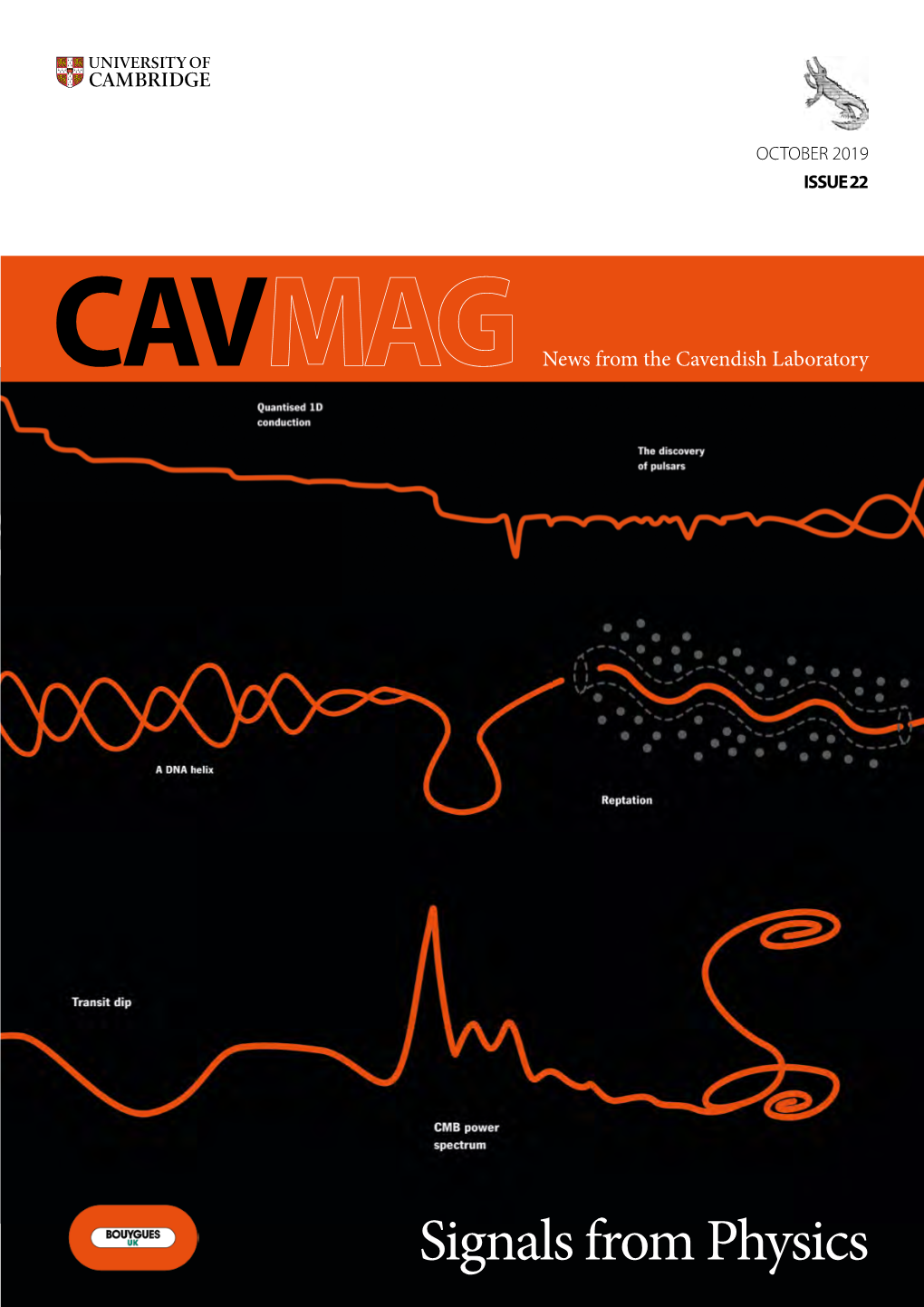 Issue 22 October 2019 : Signals from Physics