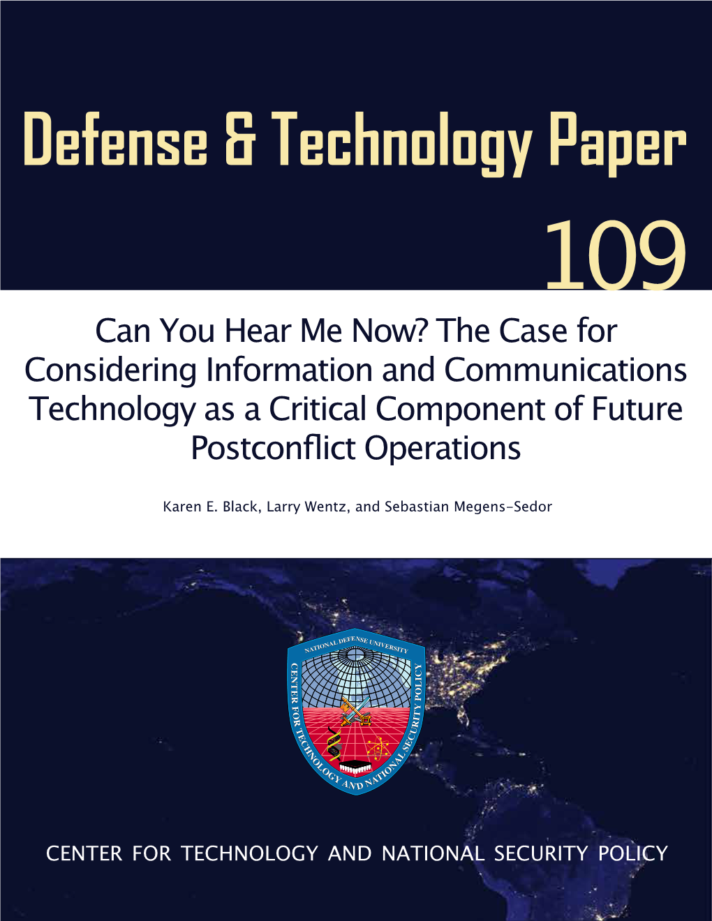 Defense & Technology Paper