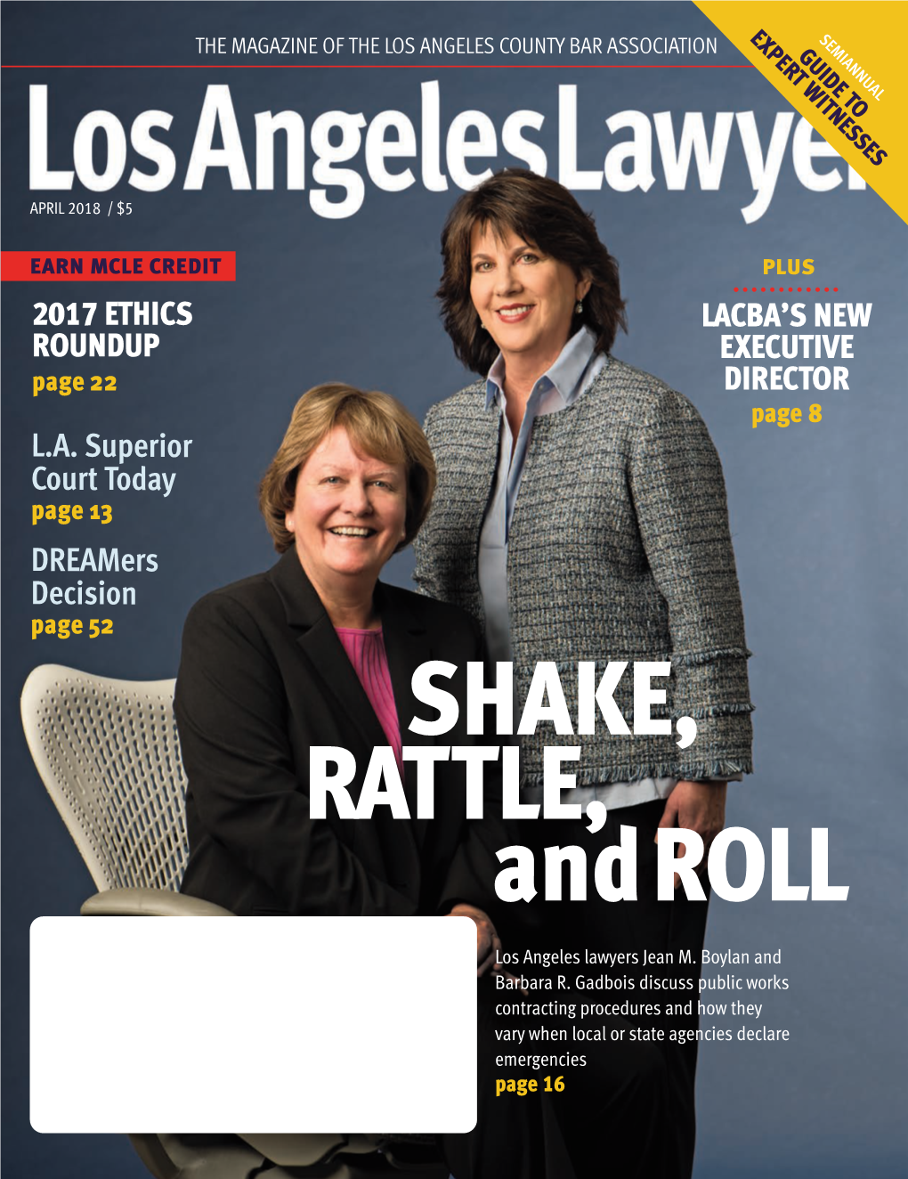 Los Angeles Lawyer April 2018